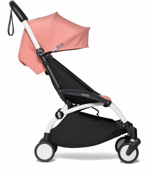 Babyzen YOYO2 Ultra Compact 6+ Stroller (One Box) - White / Ginger - 625200