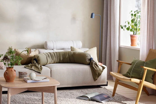 bbhugme Pregnancy Pillow Cover - Dusty Olive - 131444