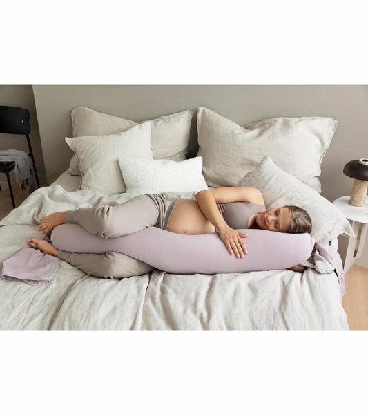 bbhugme Pregnancy Pillow - Dusty Pink / Vanilla - 135800