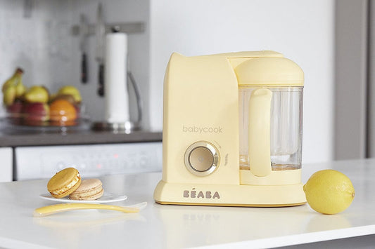 Beaba Babycook Solo Baby Food Blender - Lemon (Macaron Collection)