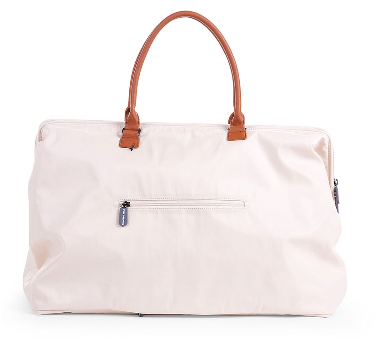 BEABA Childhome Canvas Mommy Bag - Off-White & Black - CWMBBWH