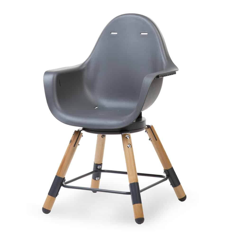 Beaba Childhome Evolu ONE.80° High Chair - Anthracite