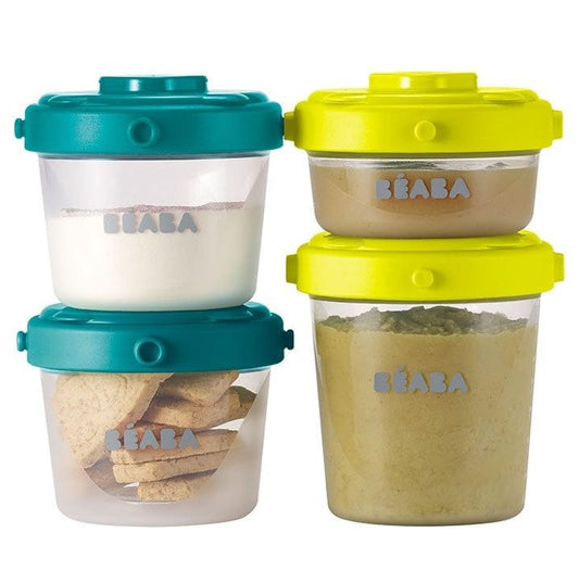 Beaba Clip Containers - Peacock - 912481