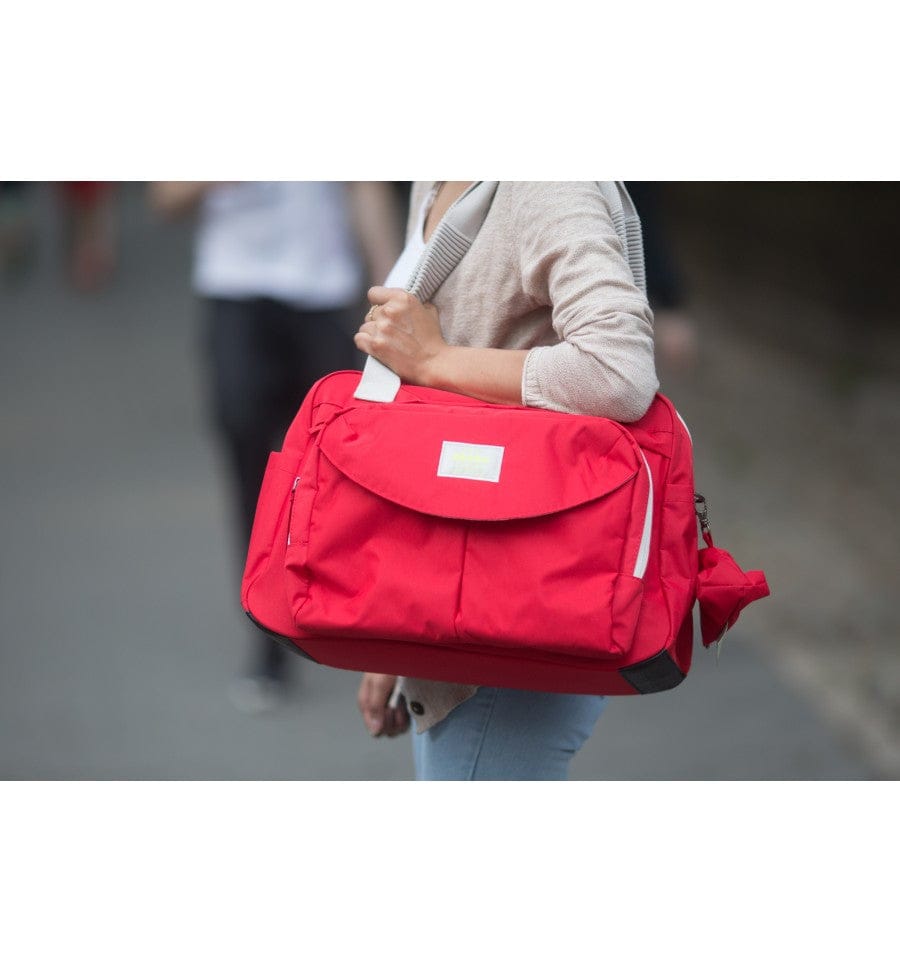Beaba Geneva Diaper Bag - Red - 940198
