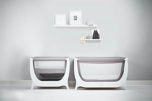 BEABA x Shnuggle Air Complete Sleep System - Grey/White