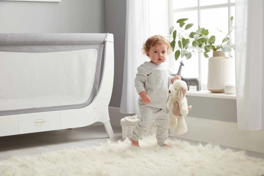 BEABA x Shnuggle Air Full Size Crib Conversion Kit - Dove Grey - 780221