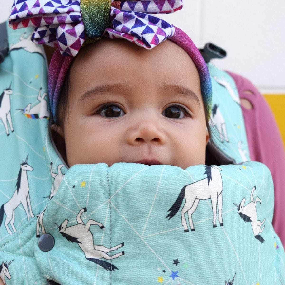 Beco Baby Gemini Baby Carrier - Unicorn Magic Mint