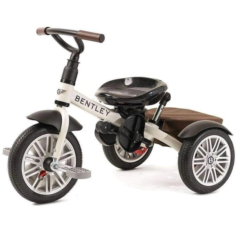 Bentley 6-in-1 Baby Stroller / Kids Trike - Satin White - BN1W