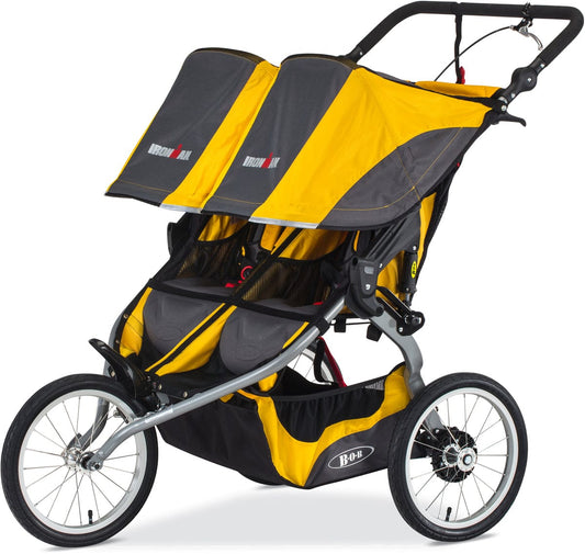 BOB 2017 / 2018 Ironman Duallie Double Jogging Stroller - Yellow - U561856