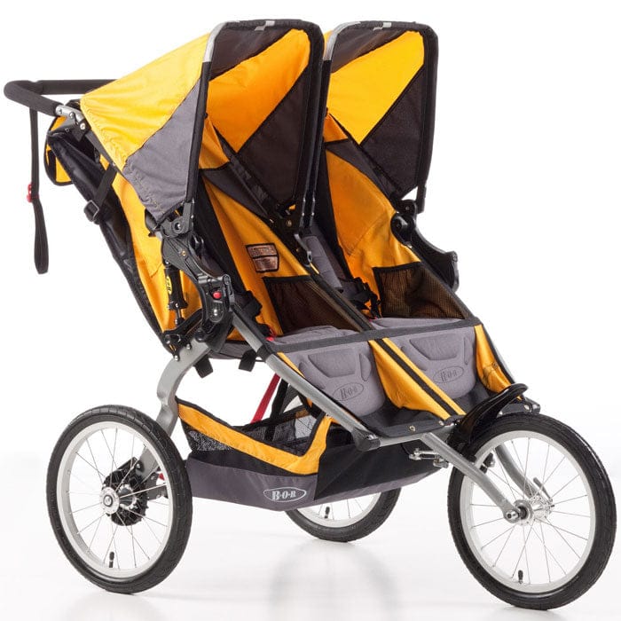 BOB Ironman Duallie Double Stroller - Yellow - ST1016