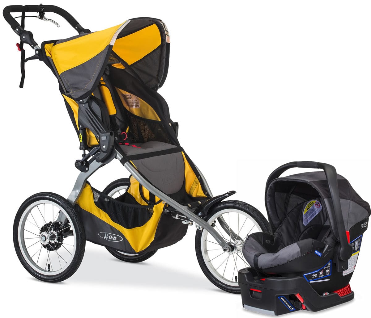 BOB 2017 / 2018 Ironman Travel System - Yellow / Black - U571856-E1A784A