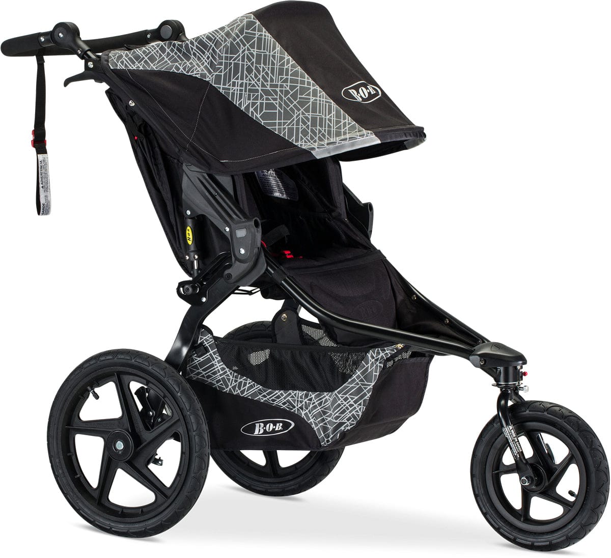 BOB Revolution Flex 2.0 Single Jogging Stroller Lunar Albee Baby