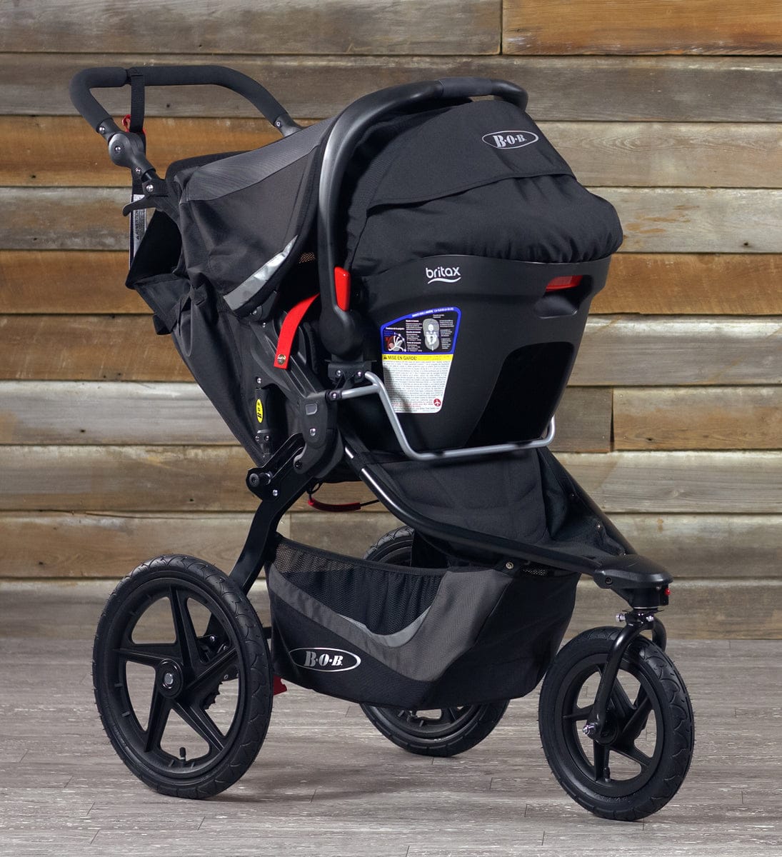 BOB Revolution Flex 3.0 Travel System - Graphite Black - S10972100