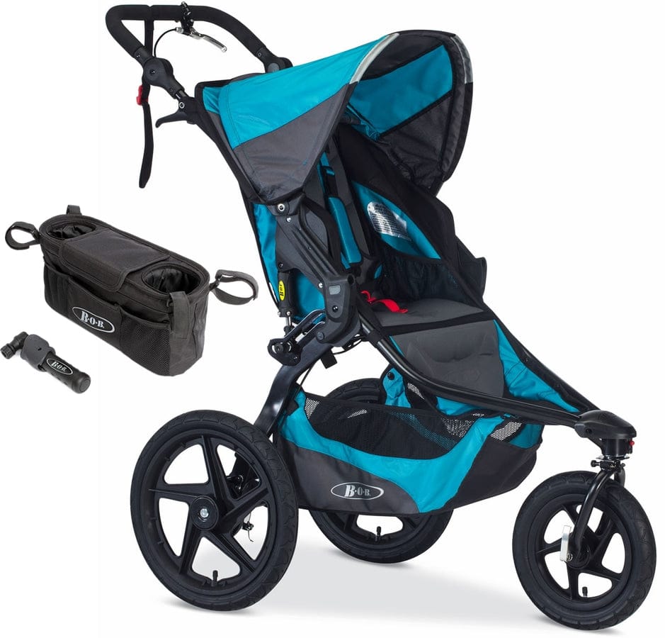 BOB Revolution Pro Jogging Stroller Bundle 2017 / 2018 - Lagoon