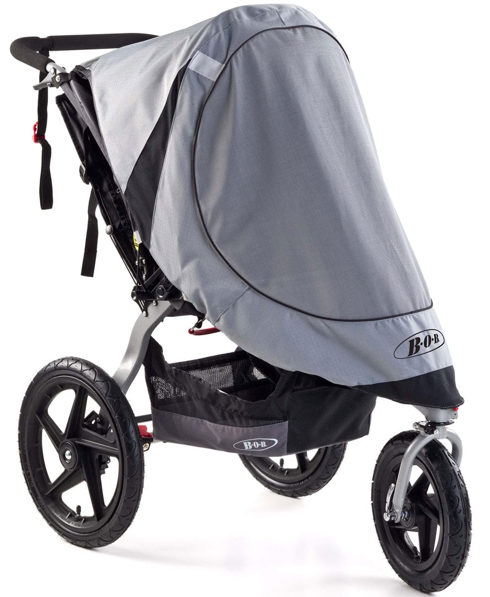 bob revolution se single stroller navy BOB Revolution Single Stroller Sun Shield – Albee Baby