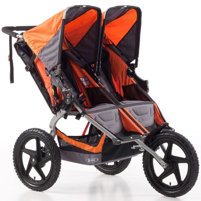 BOB Sport Utility Stroller Duallie Double Stroller - Orange