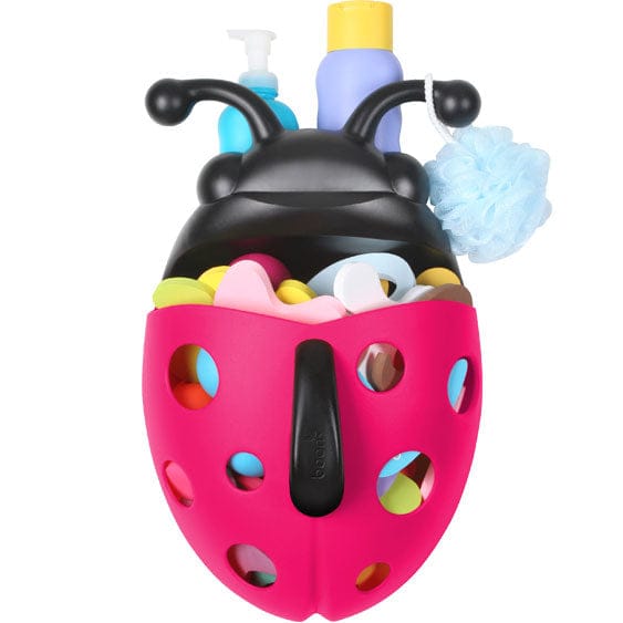Boon Bug Pod Bath Toy Scoop, Drain and Storage - Pink - 452-B