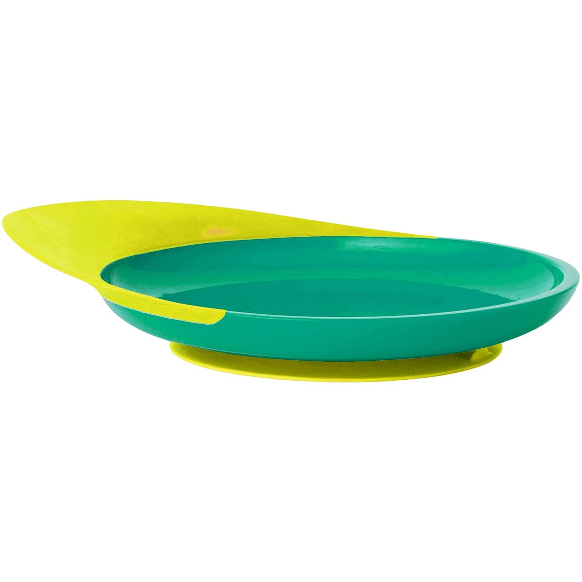 Boon CATCH PLATE With Spill Catcher - Teal/Yellow - B10132A2