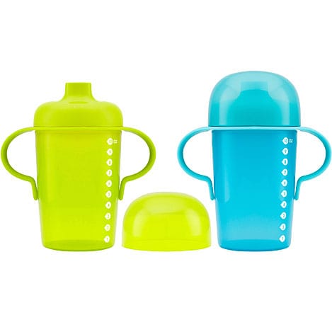 Boon Sip 10oz. Sippy Cups - 2 Pack - Green & Blue