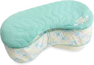 Born Free Bliss Feeding Pillow Deluxe Slip Cover - Sketchy Leaf