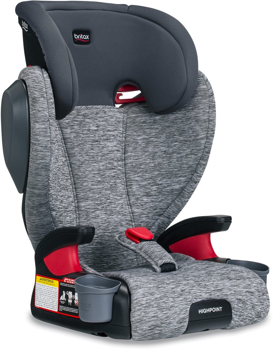Britax 2018 Highpoint High Back Belt Positioning Booster Car Seat - Asher - E1A588T