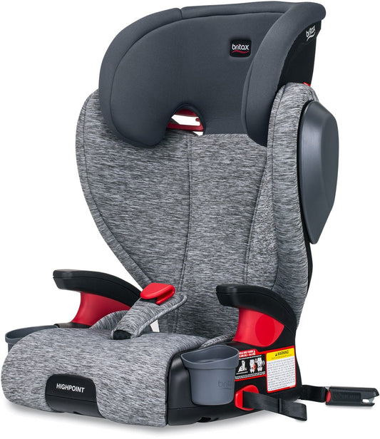 Britax 2018 Highpoint High Back Belt Positioning Booster Car Seat - Asher - E1A588T