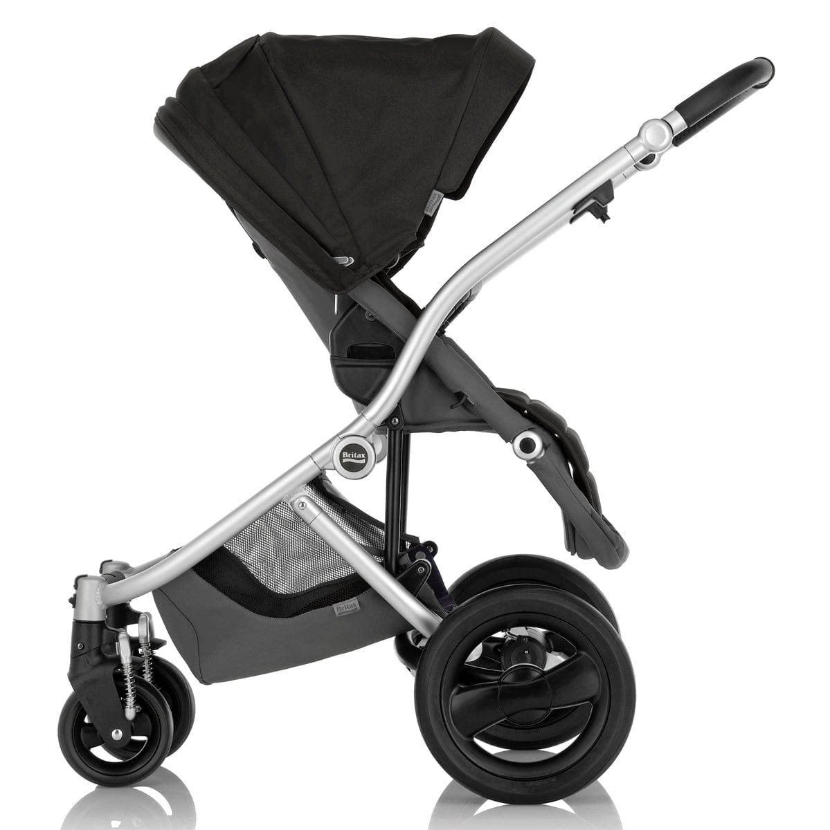 Britax Affinity Complete Stroller, Silver - Black
