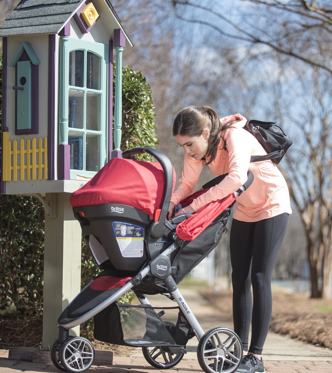 Britax B-Agile 3 & B-Safe 35 Travel System - Red