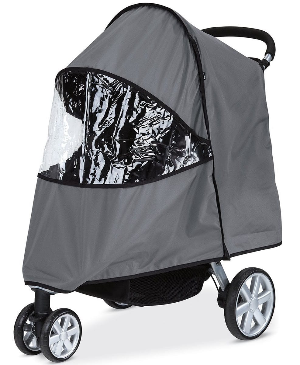 britax b agile 3 stroller accessories Britax B-Agile 3 & 4 Stroller Rain Cover, Gray