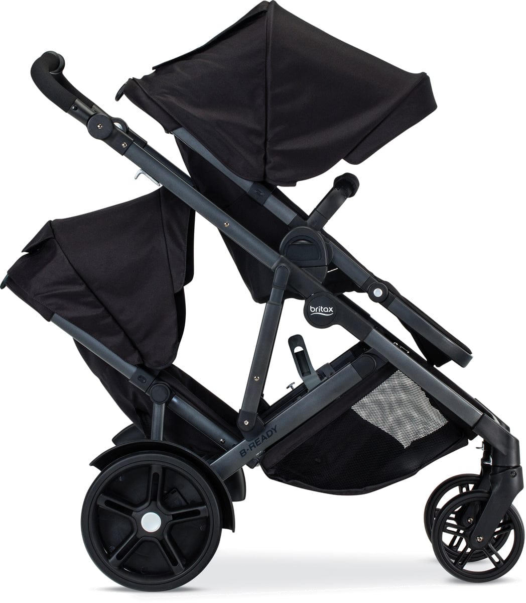 Britax B-Ready G3 Double Stroller Bundle - Black