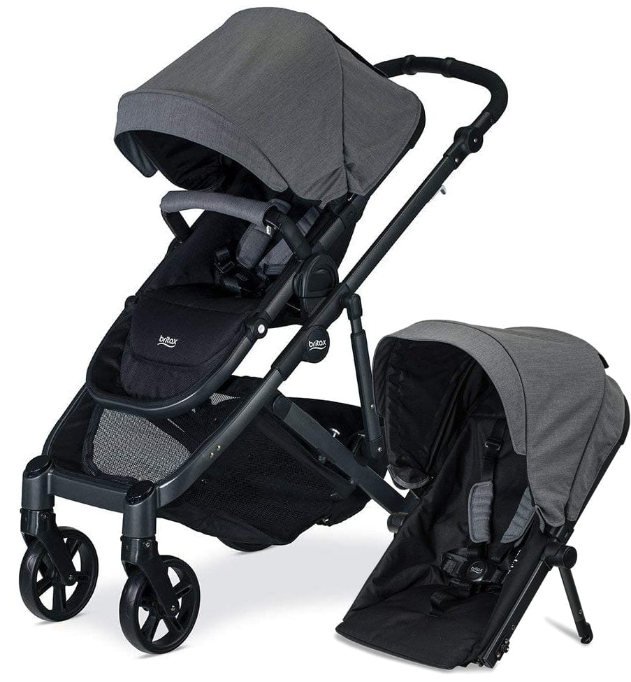 Britax B-Ready G3 Double Stroller Bundle - Haze