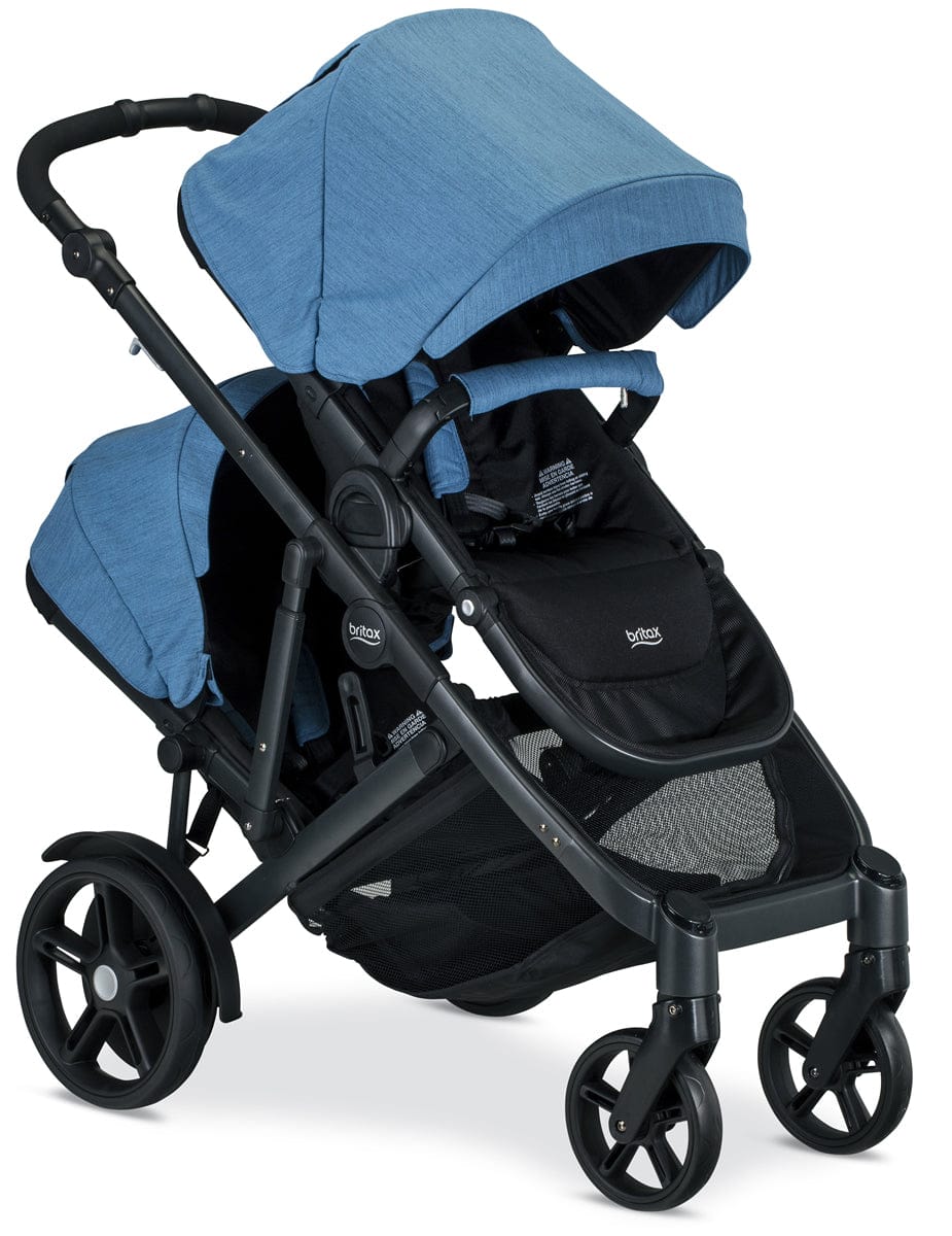 Britax B-Ready G3 Double Stroller Bundle - Lapis (Albee Exclusive)
