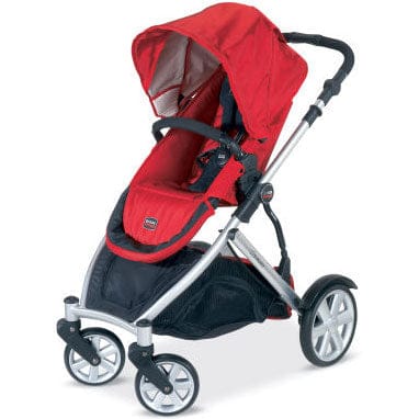 Britax B-Ready Single-to-Double Stroller in Red
