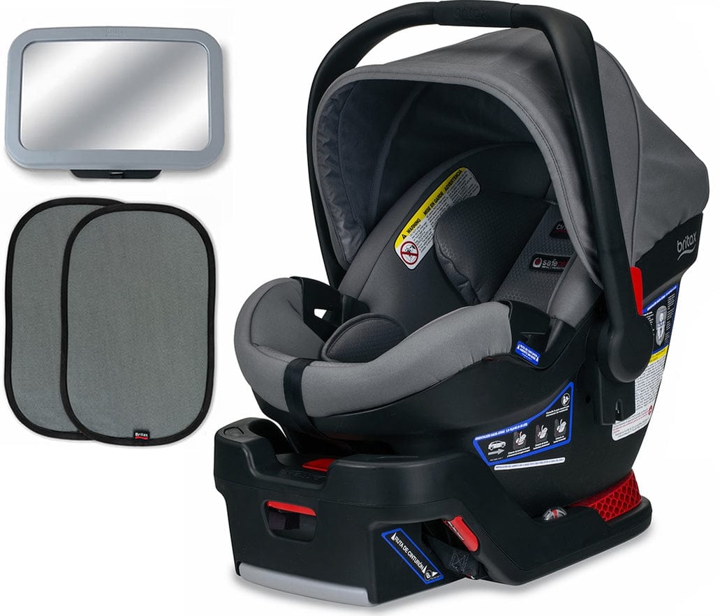 Britax B-Safe Ultra Infant Car Seat Bundle - Gris - E1C048N