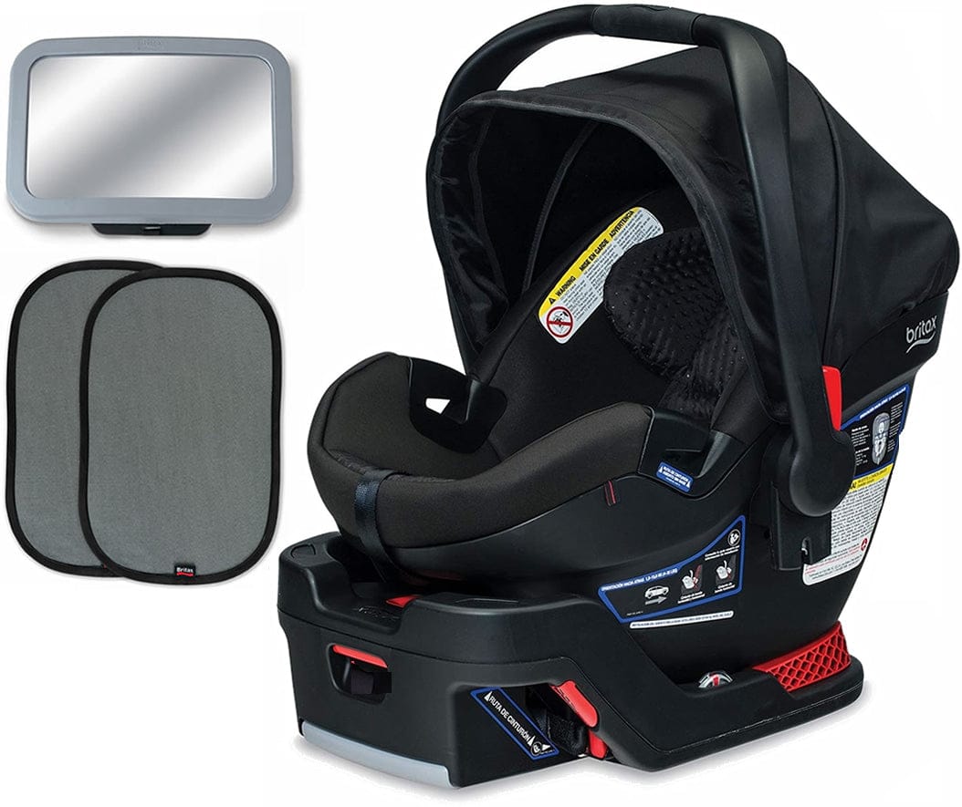 Britax B-Safe Ultra Infant Car Seat Bundle - Midnight