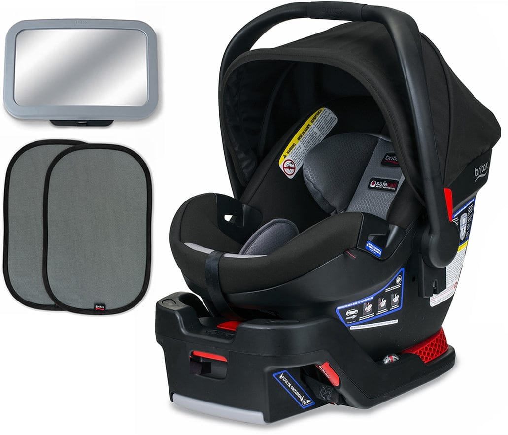 Britax B-Safe Ultra Infant Car Seat Bundle - Noir - E1C048M
