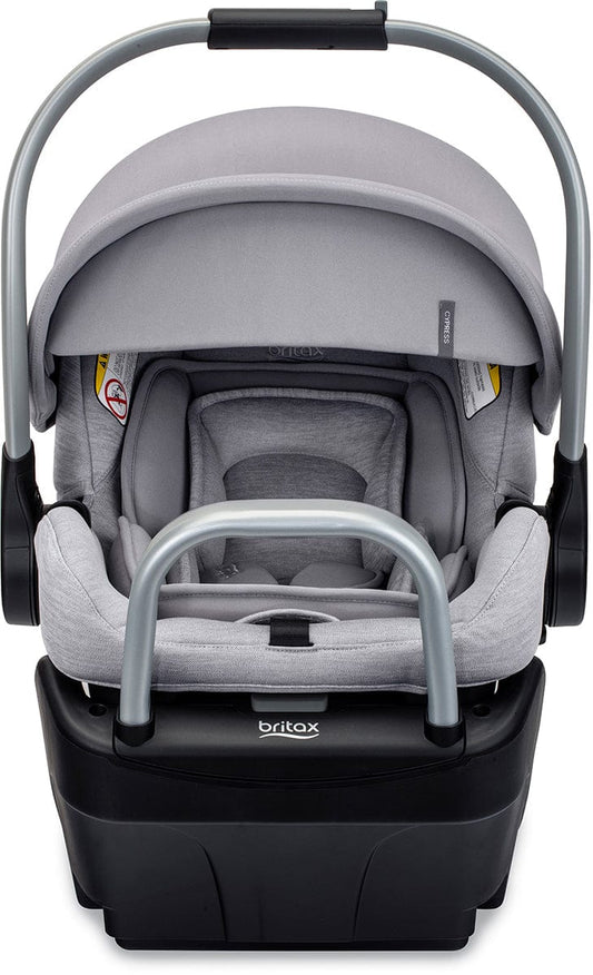 Britax Cypress Infant Car Seat with Alpine Anti-Rebound Base - Ponte Glacier - E1D124Y
