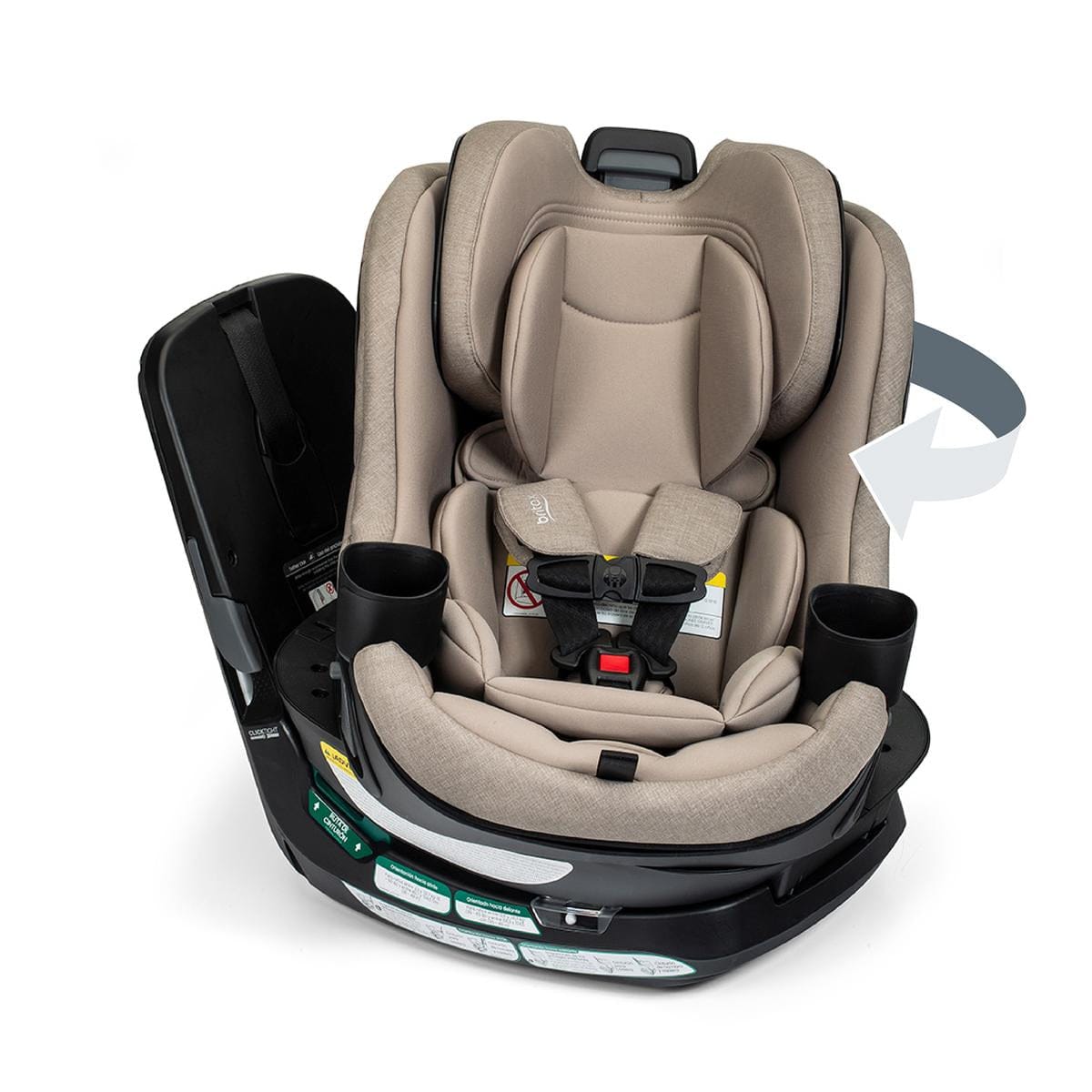 britax or nuna car seat Britax Galaxy 360 Slim Rotating Convertible Car Seat Teak