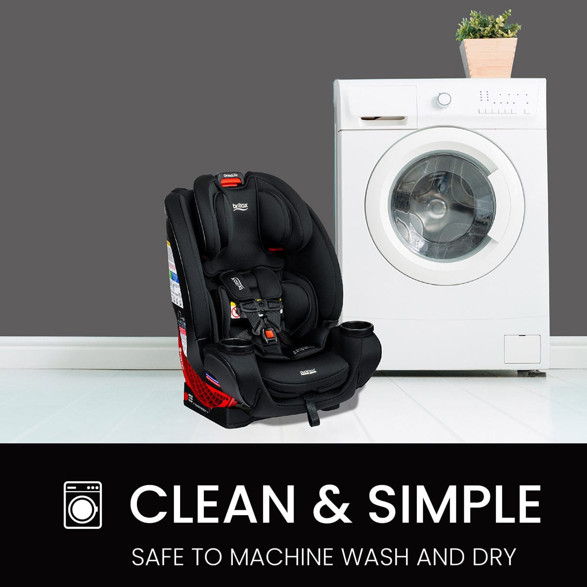 Britax One4Life ClickTight All-in-One Convertible Car Seat - Onyx - E1C903S