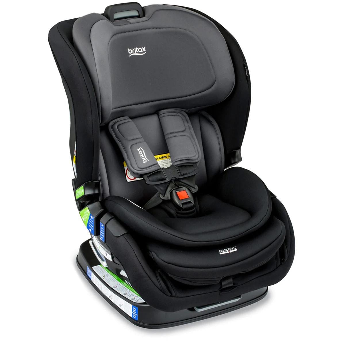 Britax OPEN BOX Poplar Narrow Convertible Car Seat - Stone Onyx - E1C933M-fob