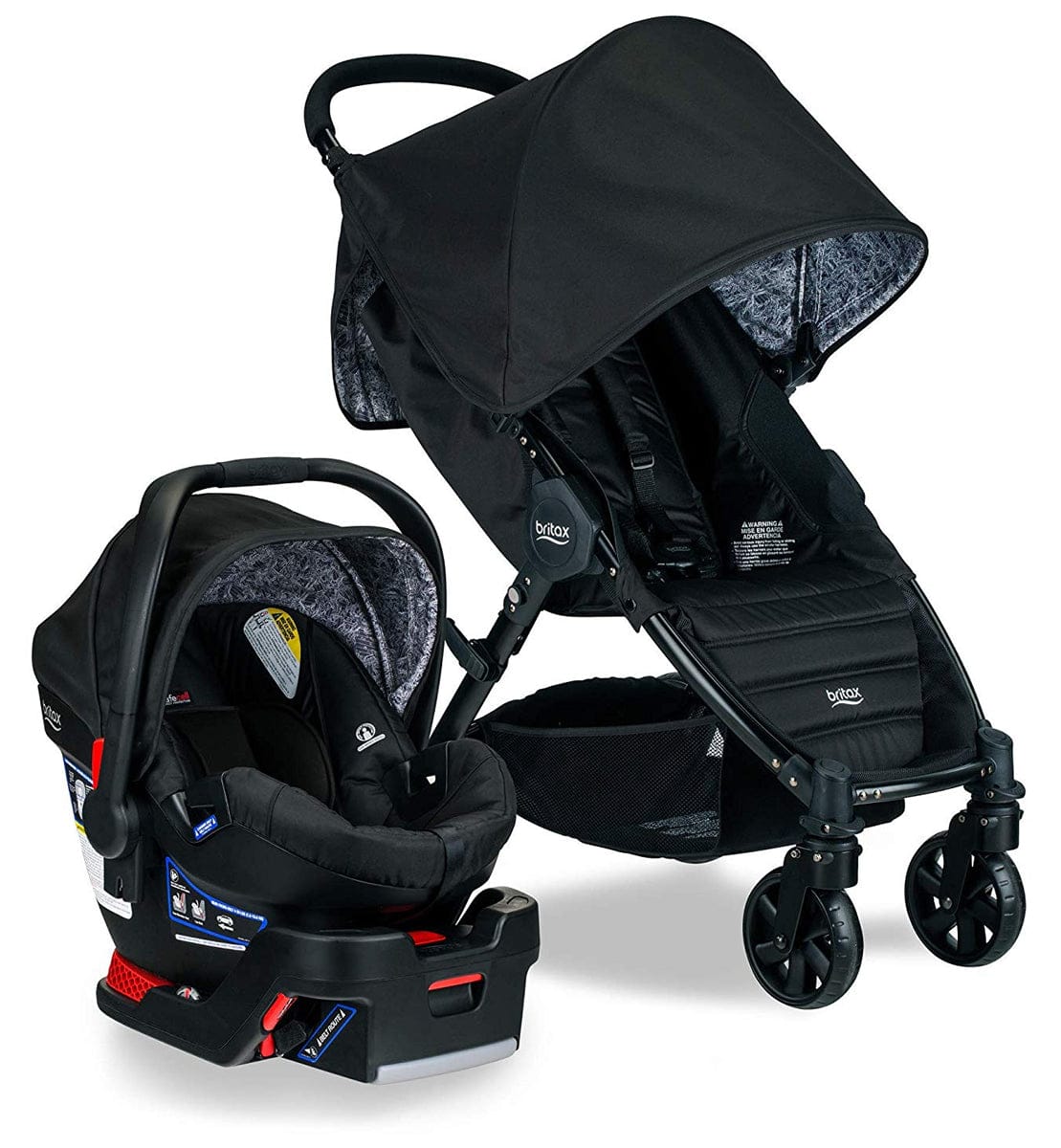 Britax Pathway & B-Safe Ultra Travel System 2020 - Sketch