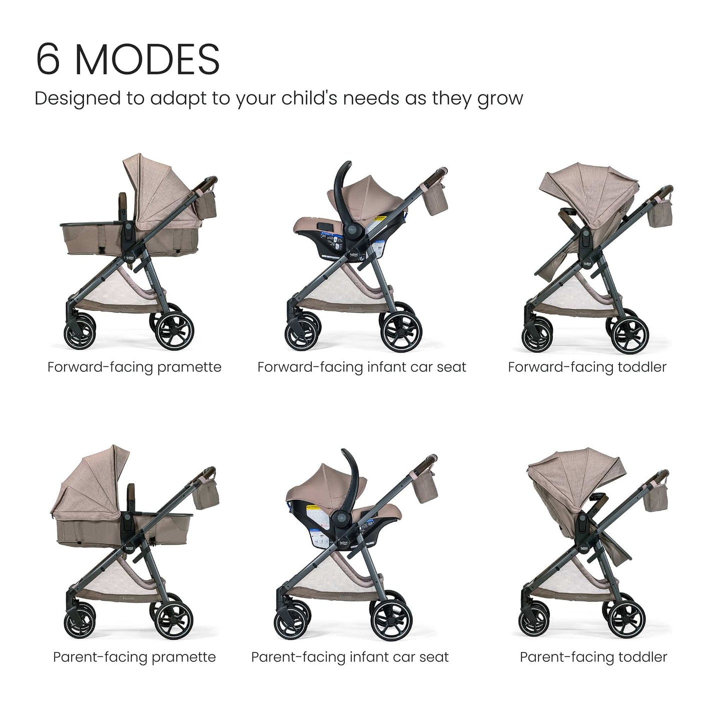 Britax Phases Travel System - Teak - TD515T
