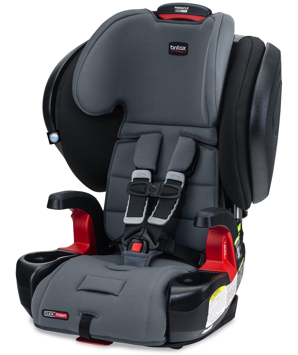 Britax Pinnacle ClickTight Harness Booster Car Seat - Otto Safewash (Flame Retardant-Free) - E1C107U