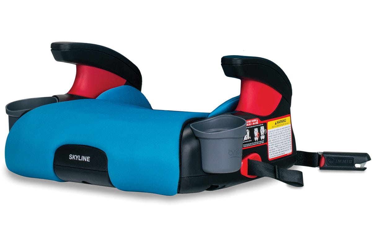 Britax Skyline 2-Stage High Back Belt Positioning Booster Car Seat - Highback and Backless - 2 Layer Impact Protection - 40 to 120 Pounds - Teal - E1C268S