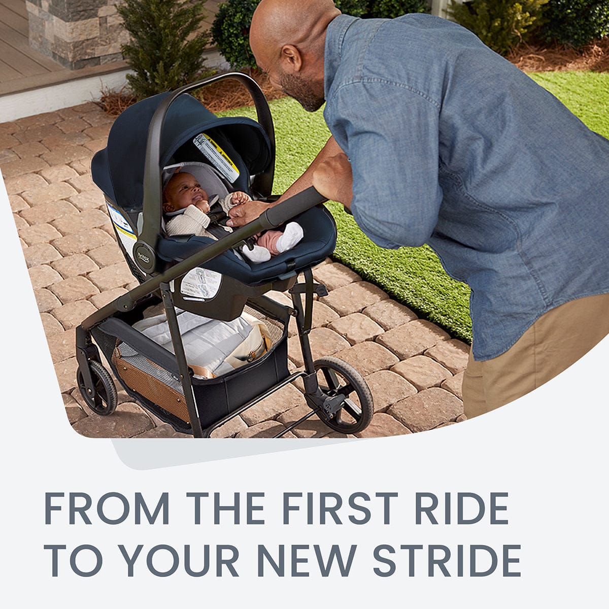 Britax Willow Brook Travel System - Navy Glacier