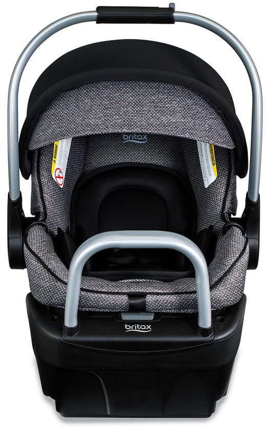 Britax Willow SC Infant Car Seat with Alpine Base - Pindot Onyx