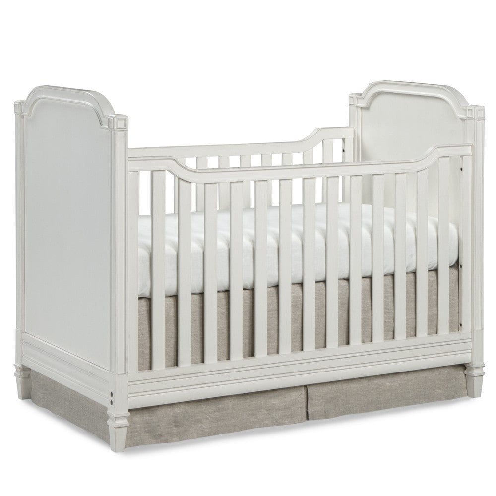 Brixy Haven Cottage Crib - White Linen - HV-CC-7515NR-WLN