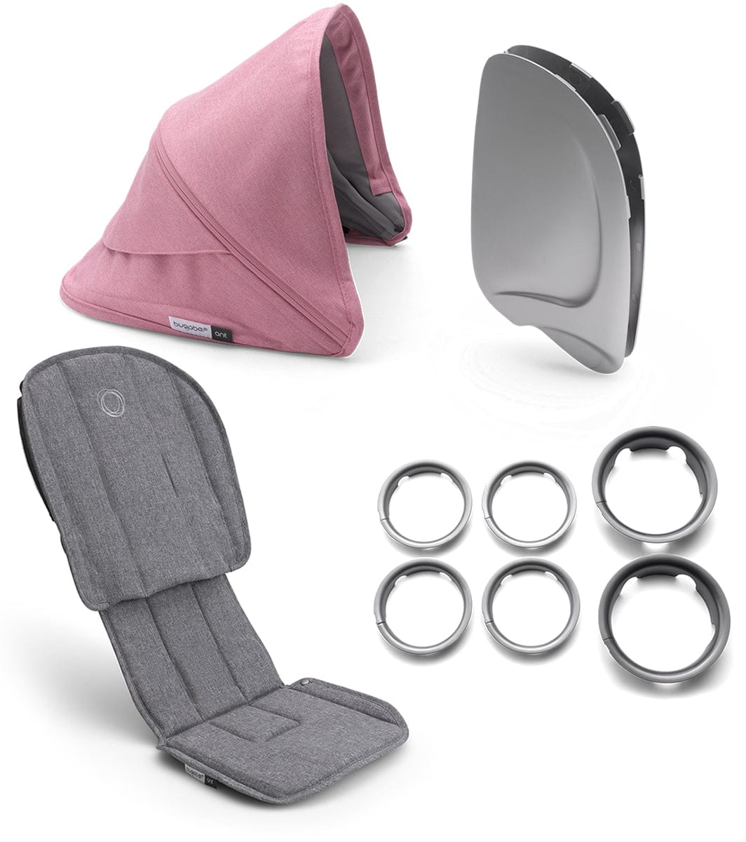 Bugaboo Ant Style Set - Grey Melange/Pink Melange