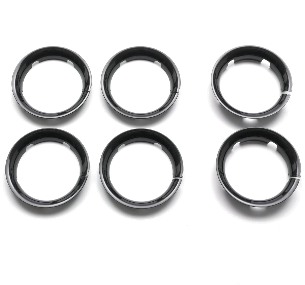 Bugaboo Bee 5 Wheel Caps - Glossy Black