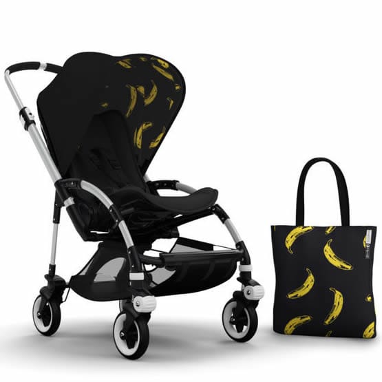 Bugaboo Bee3 Andy Warhol Accessory Pack - Black/Banana - 5001ZWBA01